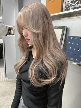 ペレ アネックス 大阪梅田茶屋町店(PELE ANNEX) くびれヘア/アプリコットオレンジ/夏のヘアアレンジ/梅田