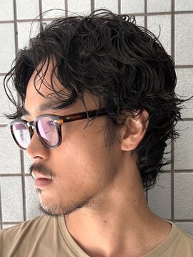 ウィル バイ ブラウン(Vir by Brown) スパイラルパーマ/メンズカット/ニュアンス縦落ちパーマ