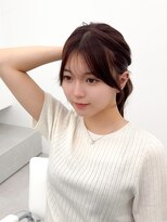 アマトウキョウスマートサロン(AMA TOKYO×Smart Salon)&nbsp;くびれレイヤー/顔まわりカット/くびれ巻き/レイヤーカット