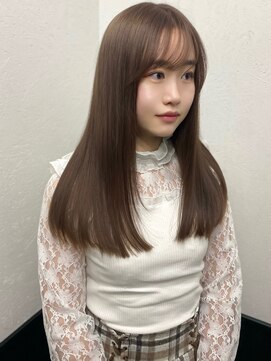 ラグナ(LAGUNA) 【ミルクティーブラウン/ケアブリーチ/ダブルカラー/20代】