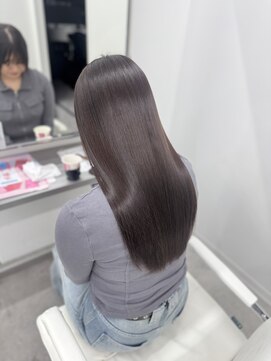 ブラウンカラー/透明感カラー/艶髪