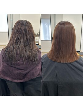 髪質改善と縮毛矯正の専門店 サンティエ(scintiller) 髪質改善/縮毛矯正/美髪/艶髪/弱酸性縮毛矯正/美髪ストレート