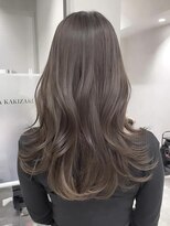 ムード(MOOD,)&nbsp;イメチェン/ピンクベージュ/アンブレラカラー/前髪/銀座駅