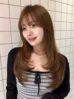 ルームバイシー 新宿(Loom. by Sea) 〇イメチェンヘアスタイル×ピンクベージュ