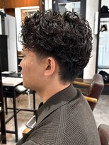 アイリーヘアデザイン(IRIE HAIR DESIGN)&nbsp;【IRIE 福岡】サイドテーパード×ラウルカール