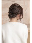 大人可愛いまとめ髪