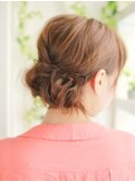 大人にオススメなアップスタイル