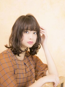 ロンド シャルム 吉祥寺(Lond charme) 【Lond  charme】小顔レイヤーワンカールミディ