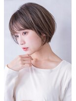 ケイト(kate)&nbsp;【kate 大宮】前下がりショートボブ×ハイライトベージュ