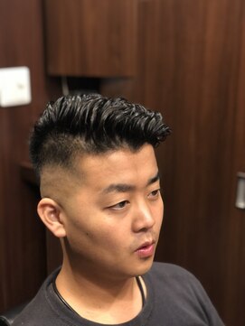 ヒロギンザ 青山店(HIRO GINZA) フェード震災刈り