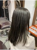 【NORA UMEDA 高木】3Dコントラストハイライトカラーグレージュ