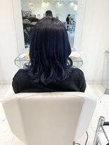 カイム ヘアー(Keim hair) ブルーブラック/暗髪/ニュアンスカラー/透明感カラー/セミディ
