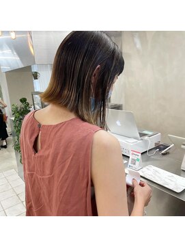 プフ 伏見(puf) [puf 伏見/丸の内/栄/名古屋]デザインカラーボブ★曽我