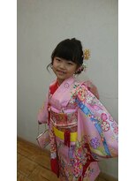 ニューカンヌ 美容室&nbsp;七五三　7歳