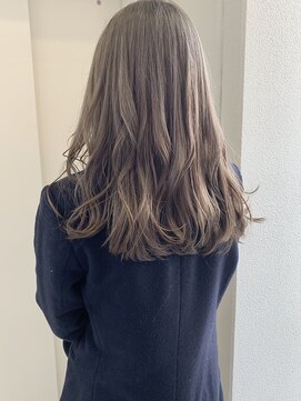 ヘアーデザイン シュシュ(hair design Chou Chou by Yone) ダブルカラー☆アッシュベージュカラー