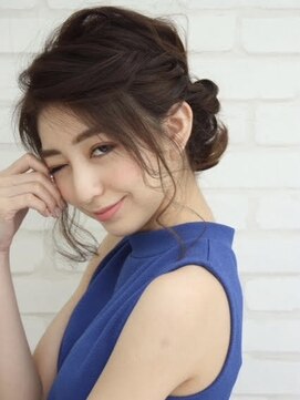 ウィル 江坂店(WiLL) **ねじねじ × まとめ髪**《山田 果奈》