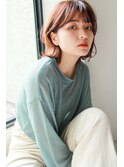 【FERIA 池田】ペールベージュ*外ハネボブ