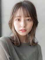 イルハバナ 渋谷(ill HAVANA)&nbsp;20代30代/大人可愛い/インナーカラー/前髪/外ハネボブ/ウルフ