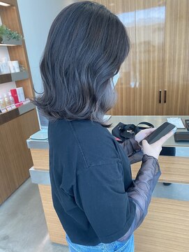 カッツ 駅家店(CUT S) インナーカラーグレー〇