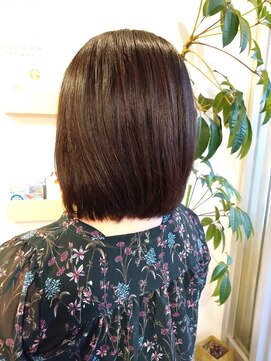ニコットヘアールーム(nicotto HAIR ROOM) 伸ばし中でもまとまりやすい