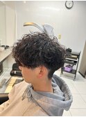 メンズ波巻きスパイラルパーマ