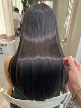 ノイ(noi) 髪質改善トリートメントミルクティーベージュカラーくびれヘア