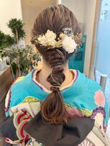 ソースバンダイ 万代(SOURCE) 成人式ヘアセット