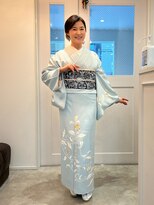 サクシード&nbsp;エレガント訪問着ヘア
