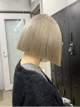 ジーナ(XENA) マチルダボブ×グレーベージュ×渋谷