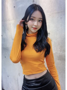 オリジンズヘアーセカンド 守谷店(Origins hair 2nd) アッシュ系ブルーカラー+BYKARTE TR