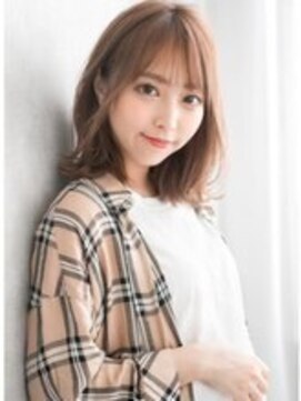 トッカ 広島(tocca) 愛されボブ×オレンジベージュ