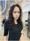 ロングパーマスタイル