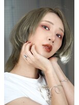 アンアタッシュ(UNE ATTACHE)&nbsp;Mystic Harmony ブリーチ＆縮毛矯正＋オンカラーで艶感アップ