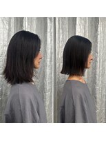 ステップボーンカット トーキョー(STEP BONE CUT TOKYO)&nbsp;【ステップボーンカット】外ハネスタイル/ワンレンボブ