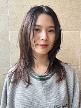 ビュートリアム265(BEAUTRIUM 265) ストレートレイヤー 髪質改善 縮毛矯正 顔まわりカット 銀座