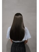 ネイヴィル 銀座(navile)&nbsp;酸性ストレート×オリーブグレージュ