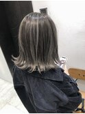 コントラストハイライト+外ハネボブ*