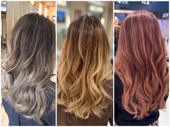 ジャンクロードビギン 下北沢店(JEAN CLAUDE BIGUINE)の写真/【トレンド×バレイヤージュ】トレンドを取り入れたバレイヤ-ジュでデザインの幅が広がり"似合わせ"が叶う