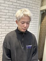 レミー(Remii)&nbsp;メンズスパイキーショート×ブロンドカラー【Remii大通】