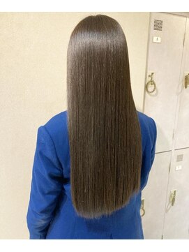 エイクス ヘア デザイン×美髪クリニック 千葉(AQs hair design) ストレート