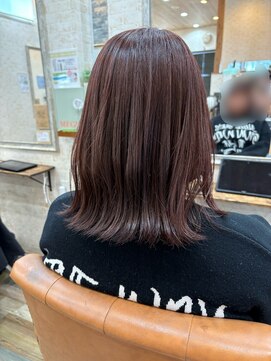 シャイリアン(SHY Lien) ワインレッドグレーカラー