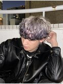 デザインカラーエンドカラーウルフハイトーンケアブリーチ