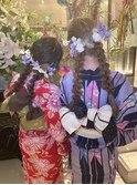 浴衣ヘアセット