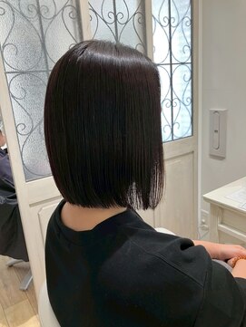 ルシードスタイル グローバルディー 稲毛店(LUCIDO STYLE GLOBAL.D) 前下がり20代30代40代髪質改善オージュア白髪染め稲毛