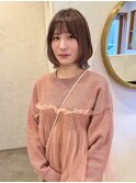 ボブ　くびれボブ　レイヤーカット