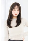 【Totia本通】フェミニンロング/くびれヘア/暗めカラー