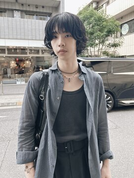 メゾンアクア 表参道(Maison ACQUA) =メンズボブパーマ/メンズボブ/フェザーパーマ/MEN’S HAIR