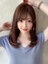 ラルユー 金山(LallYou)&nbsp;艶感で魅せる上品ミディアムヘア
