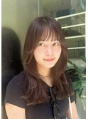 簡単スタイリングくびれレイヤースタイル