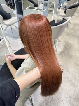 ジーナリア(Xena ria) 《RIHO》オレンジブラウン/1bleach～